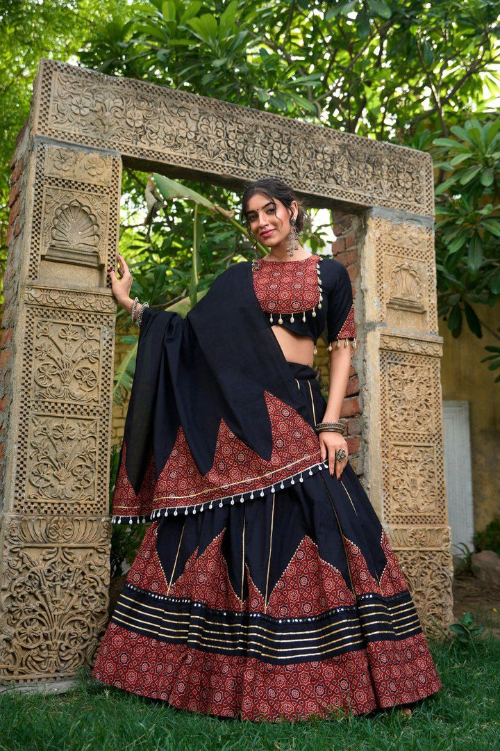 This Navratri with Our Stunning Black Lehenga